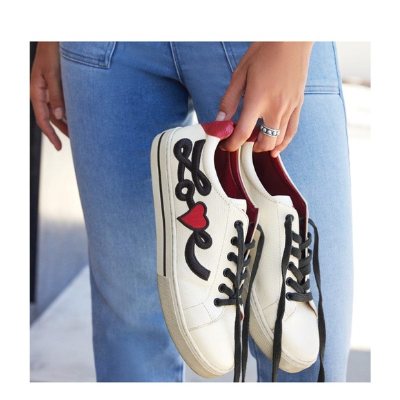 FITS 10-10.5+ BRIGHTON “LOVE ME” SNEAKER - Picture 2 of 10